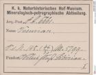 Etiketten zu Vesuvian (NHMW-MIN-Ab6661)